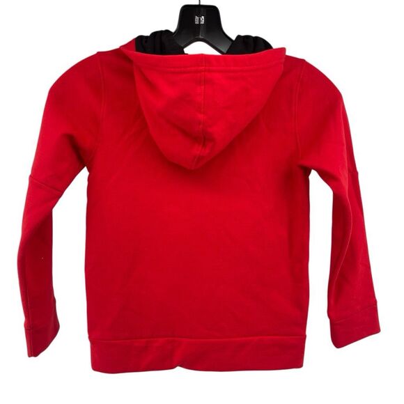 Puma Boys Red Full Zip Hoodie Jacket Size 6 – Soft Fleece Sporty Style - Picture 9 of 14
